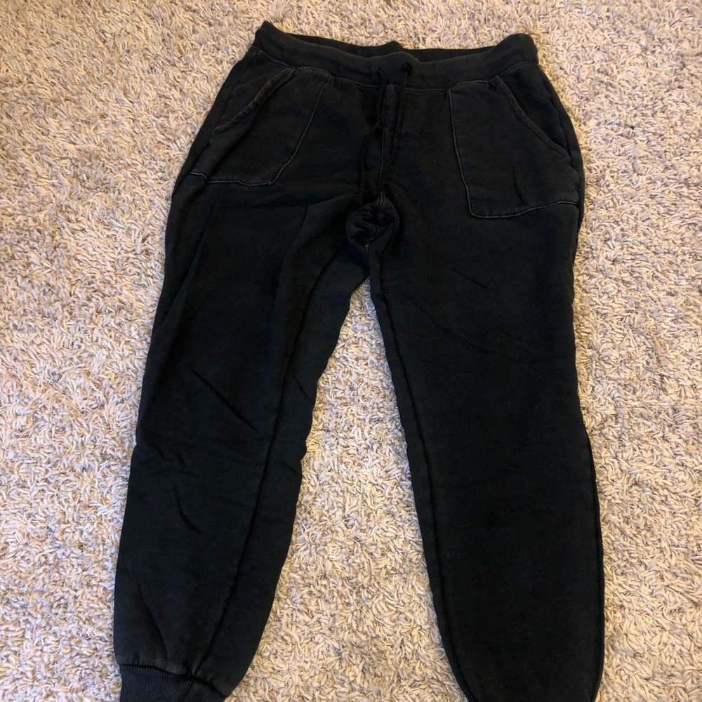 Black joggers